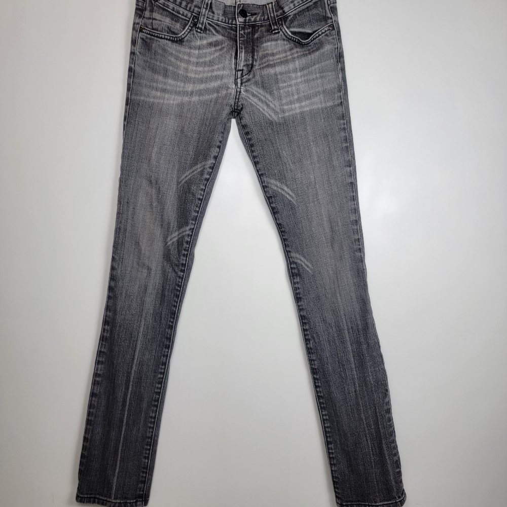 Paper Denim and Cloth Natalie Low Rise Peg Leg Charcoal Jean, EUC, size 27